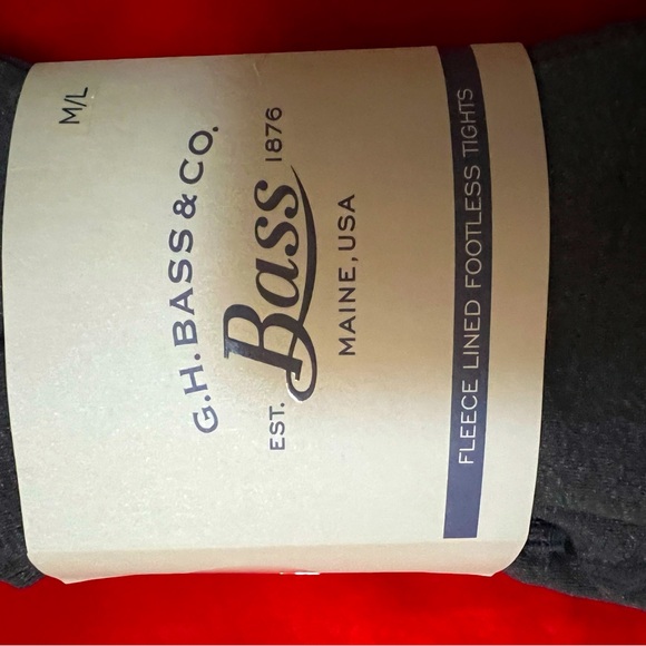 Bass fleece lined footless tights - Picture 3 of 3